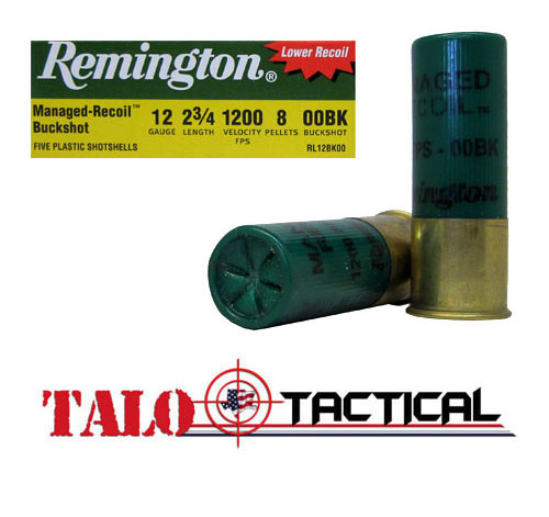 12 Gauge Remington Managed Recoil 2 3/4